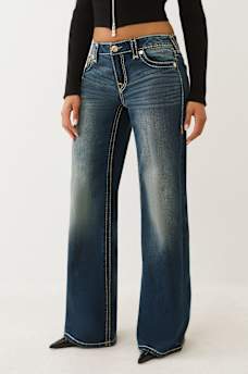 BOBBI LOW RISE LUREX SUPER T BAGGY JEAN, image 4
