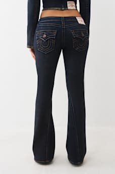 JOEY LOW RISE FOIL FLARE JEAN, image 4