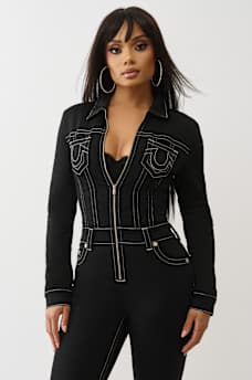 TERRY BOOTCUT JUMPSUIT, image 2