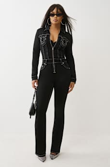 TERRY BOOTCUT JUMPSUIT, image 3