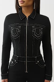 TERRY BOOTCUT JUMPSUIT, image 5