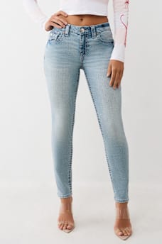 JENNIE MID RISE BIG T FLAP CURVY SKINNY JEAN, image 2