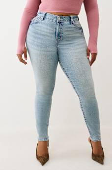 PLUS JENNIE MID RISE BIG T CURVY SKINNY JEAN, image 2