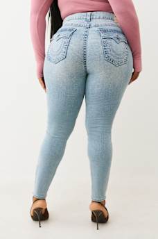 PLUS JENNIE MID RISE BIG T CURVY SKINNY JEAN, image 5