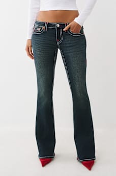 BECCA LOW RISE SUPER T BOOTCUT JEAN, image 2