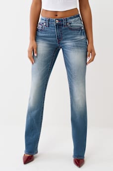 BILLIE MID RISE FLAP STRAIGHT JEAN, image 2