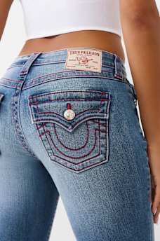 BILLIE MID RISE FLAP STRAIGHT JEAN, image 1