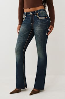 BECCA MID RISE SUPER T BOOTCUT JEAN, image 4