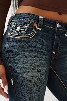 BECCA MID RISE SUPER T BOOTCUT JEAN, image 6