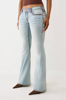 JOEY LOW RISE SUPER T FLARE JEAN, image 4