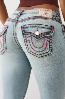 JOEY LOW RISE SUPER T FLARE JEAN, image 1