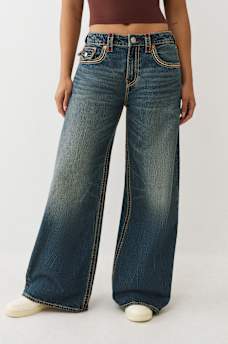 JESSIE MID RISE SUPER T SUPER BAGGY JEAN, image 3