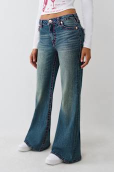 KATRINA HIGH RISE BIG T FLARE JEAN, image 4