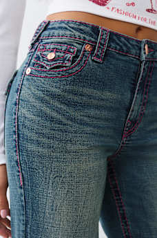 KATRINA HIGH RISE BIG T FLARE JEAN, image 6