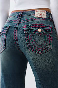 KATRINA HIGH RISE BIG T FLARE JEAN, image 1