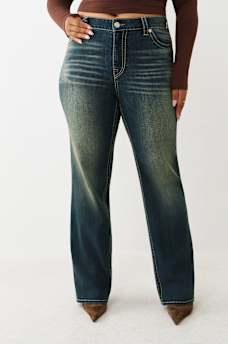 PLUS BILLIE MID RISE BIG T STRAIGHT JEAN, image 2