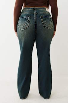 PLUS BILLIE MID RISE BIG T STRAIGHT JEAN, image 5