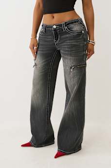 BOBBI BIG T LOW RISE BAGGY JEAN, image 1