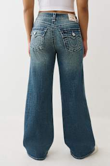 BOBBI MID RISE FLAP BAGGY JEAN, image 4