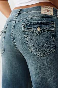 PLUS BOBBI MID RISE BAGGY JEAN, image 5