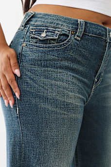 PLUS BOBBI MID RISE BAGGY JEAN, image 6