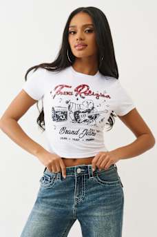 CRYSTAL BUDDHA BABY TEE, image 2