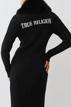 FAUX FUR DUSTER CARDIGAN, image 2