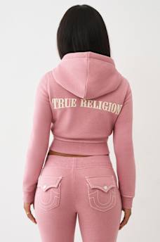 BIG T SHRUNKEN ZIP HOODIE, image 6