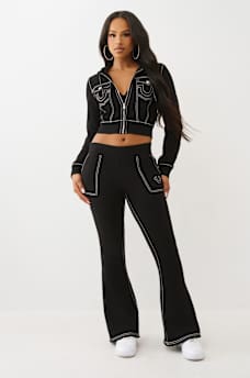 BIG T FLARED SWEATPANT, image 3