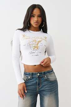 CAMISETA PEQUE&Ntilde;A DE MANGA LARGA DE CUPIDO CON CRISTALES, image 2