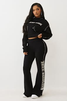 LOGO PULLOVER SWEATER HOODIE, image 3