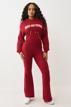 LOGO PULLOVER SWEATER HOODIE, image 3