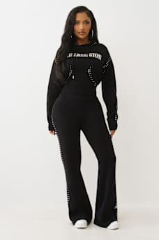 JACQUARD RELAXED SWEATPANT, image 2