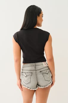 CHERRY SQUARE NECK BABY TEE, image 5