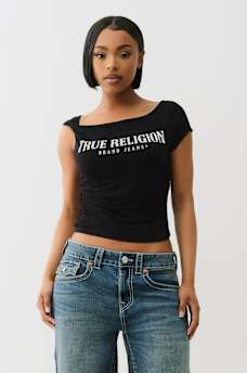RUCHED ASYMMETRICAL TOP, image 1