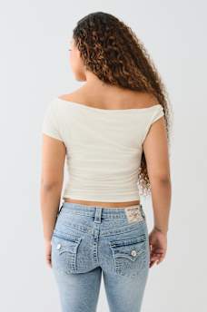 RUCHED ASYMMETRICAL TOP, image 4