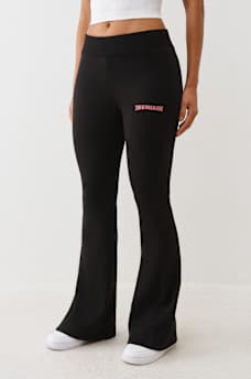 RAINBOW STITCH HORSESHOE BOOTCUT SWEATPANT, image 4