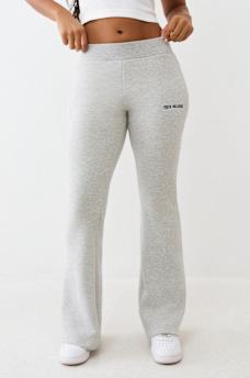 RAINBOW STITCH HORSESHOE BOOTCUT SWEATPANT, image 4