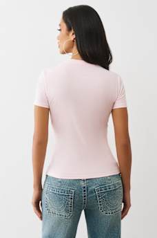 CRYSTAL BUDDHA CREST TEE, image 5