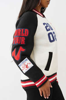 LOGO RAGLAN ZIP CARDIGAN, image 8