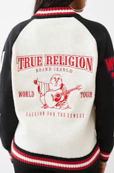 LOGO RAGLAN ZIP CARDIGAN, image 9