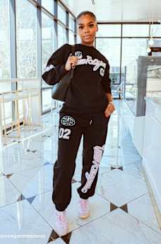 BOYFRIEND FLEECE JOGGER, image 1