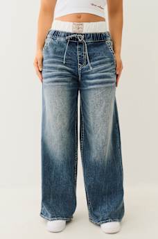JESSIE BOXER BIG T BAGGY JEAN, image 2