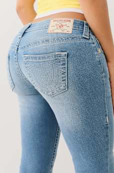 LOW RISE BUTTON HEM FLAP CAPRI , image 3