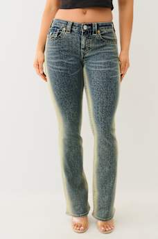 BECCA MID RISE FADED BOOTCUT JEAN, image 3