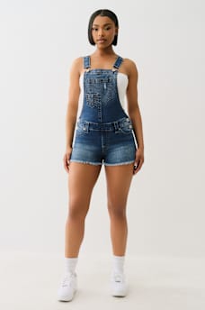 JOEY FRAYED OVERALL SHORT, image 6