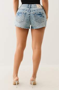 JOEY DISTRESSED MID RISE SHORT, image 5
