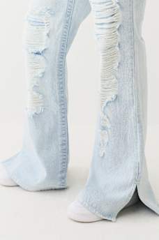 DESTROYED RELAXED FLARE JEAN, image 8
