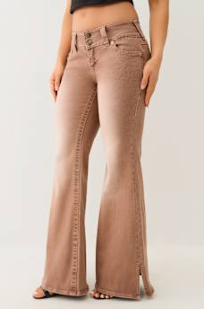 FADED RELAXED MID RISE FLARE JEAN, image 3