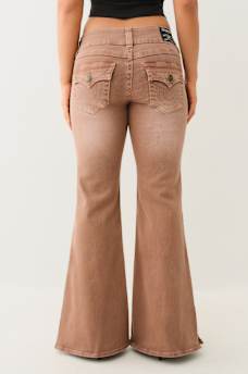 FADED RELAXED MID RISE FLARE JEAN, image 4
